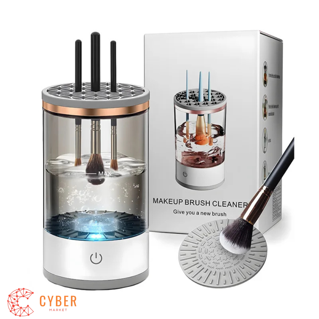 Limpiador de Brochas de Maquillaje 3 en 1