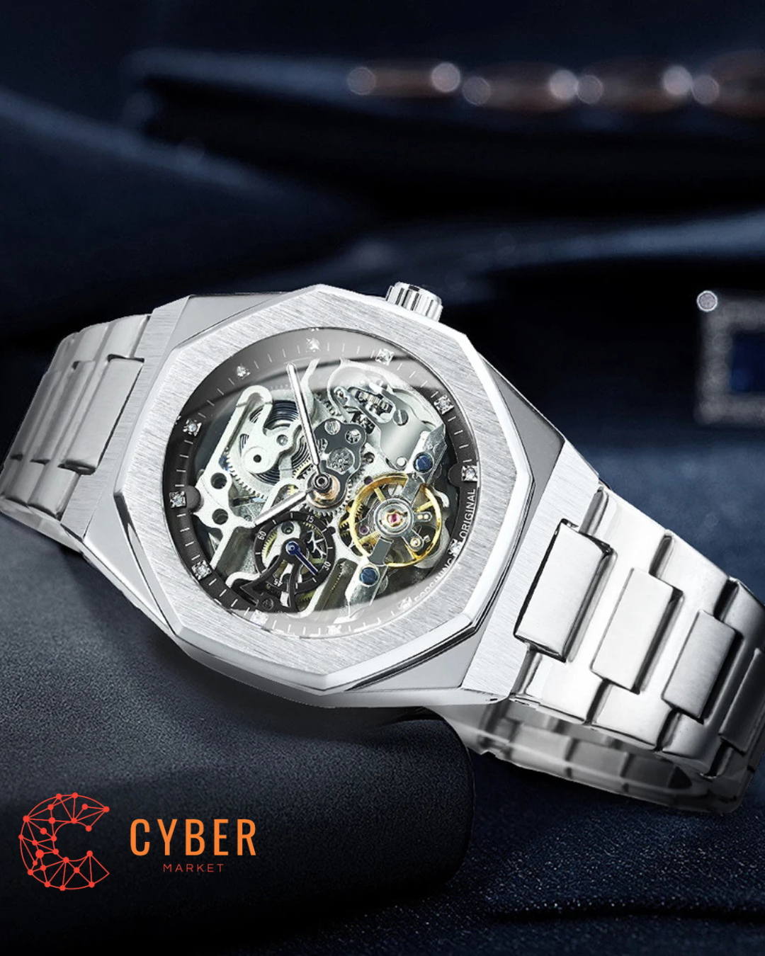 Reloj automático para hombre