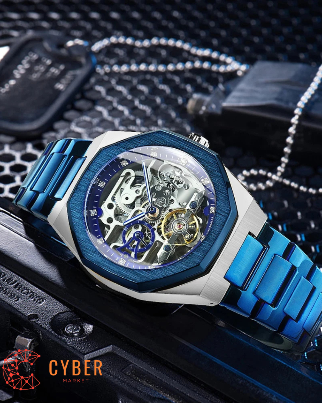 Reloj automático para hombre