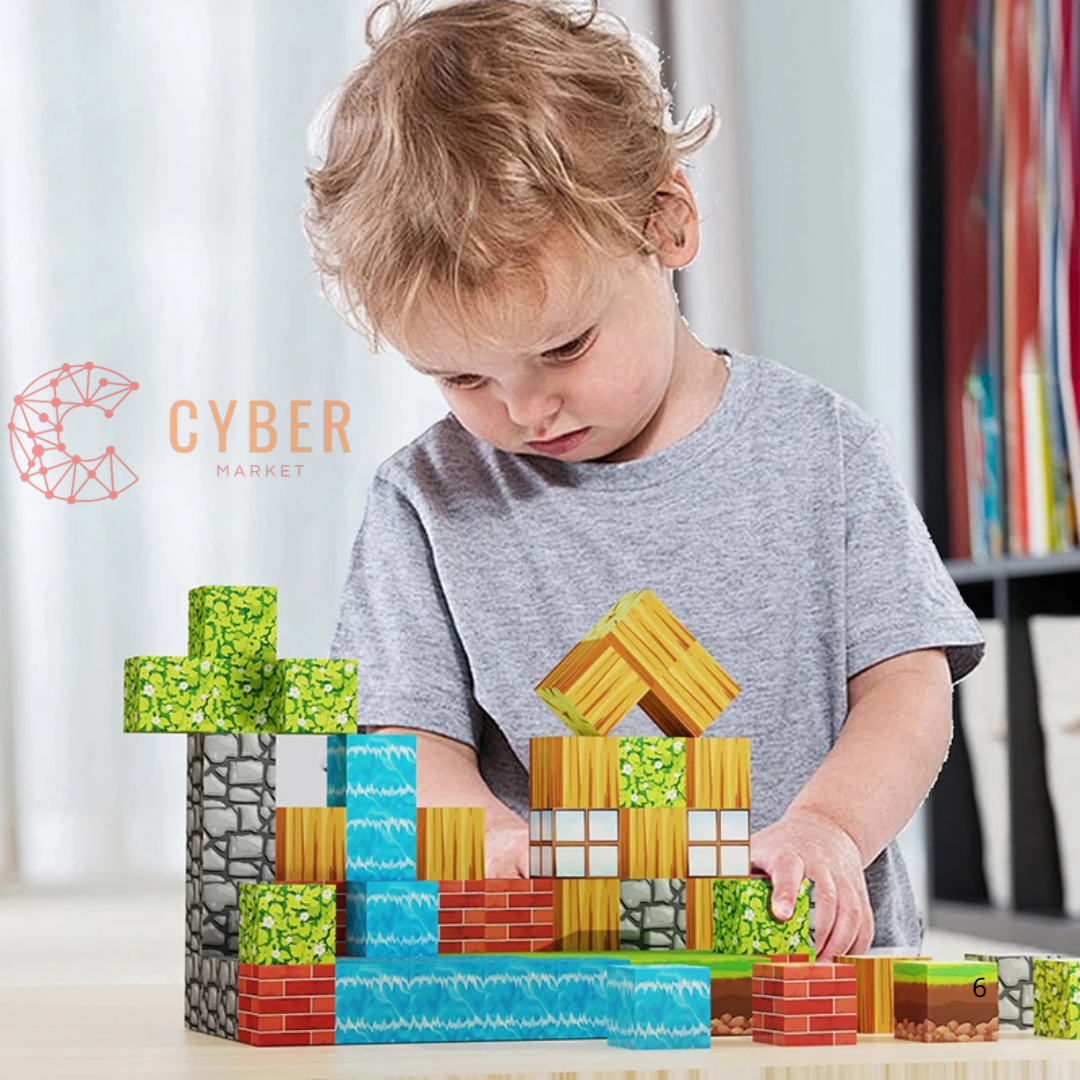 Bloques magneticos para niños