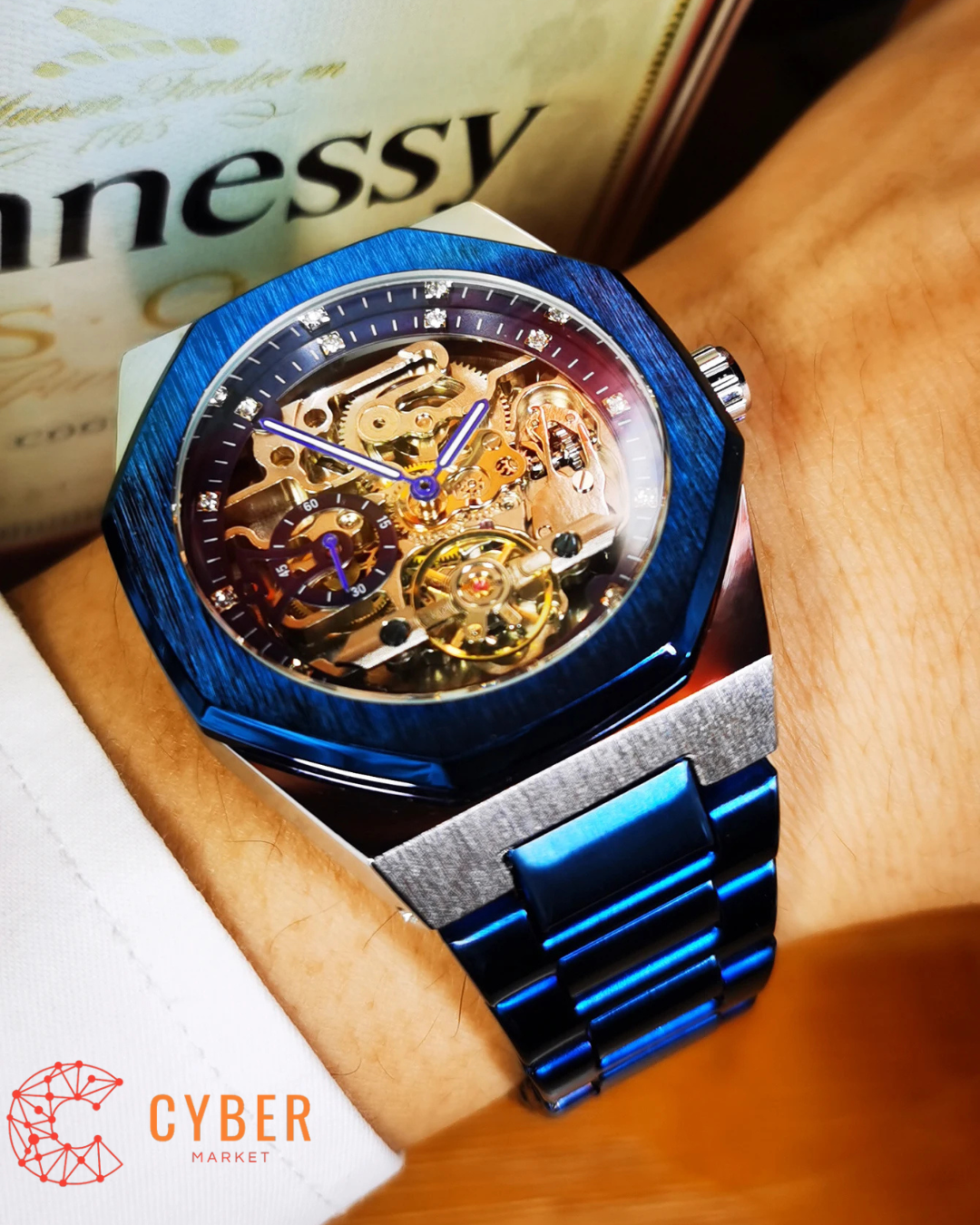 Reloj automático para hombre