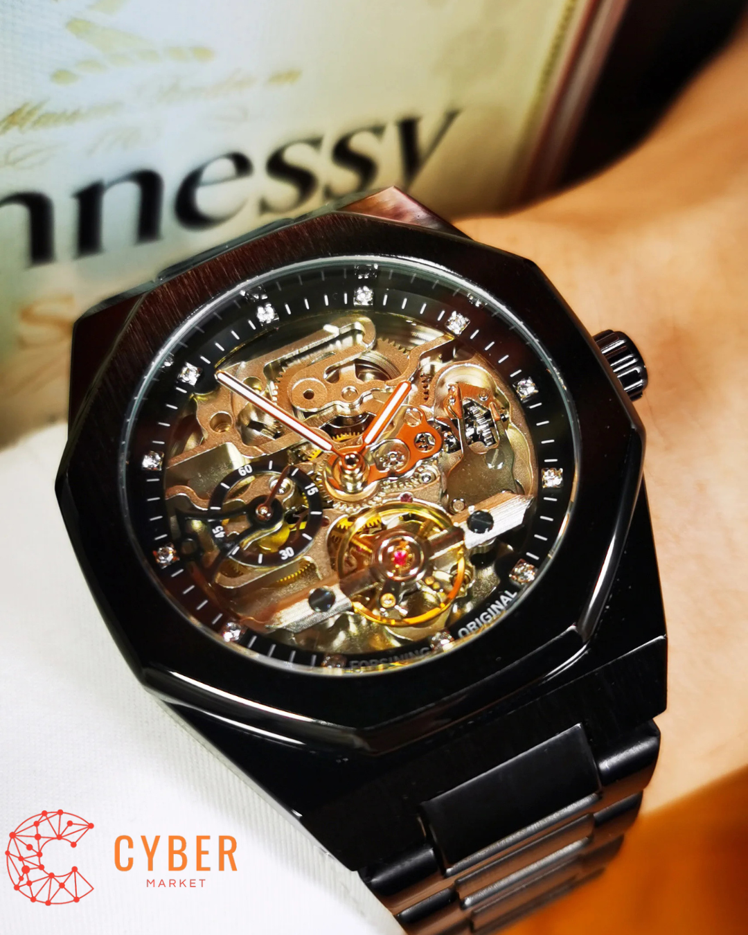 Reloj automático para hombre