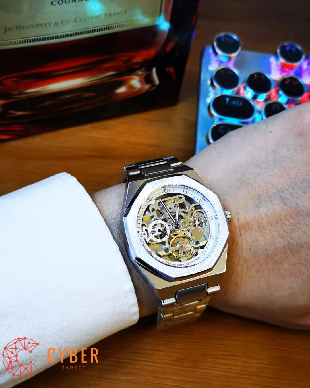 Reloj automático para hombre